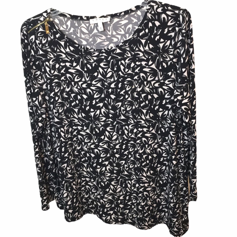 Chaus Stretchy Long Sleeve Blouse